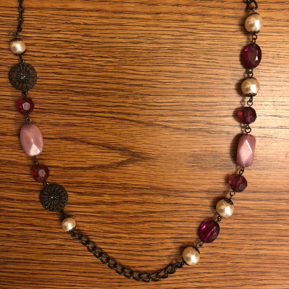 Long Beaded Necklace